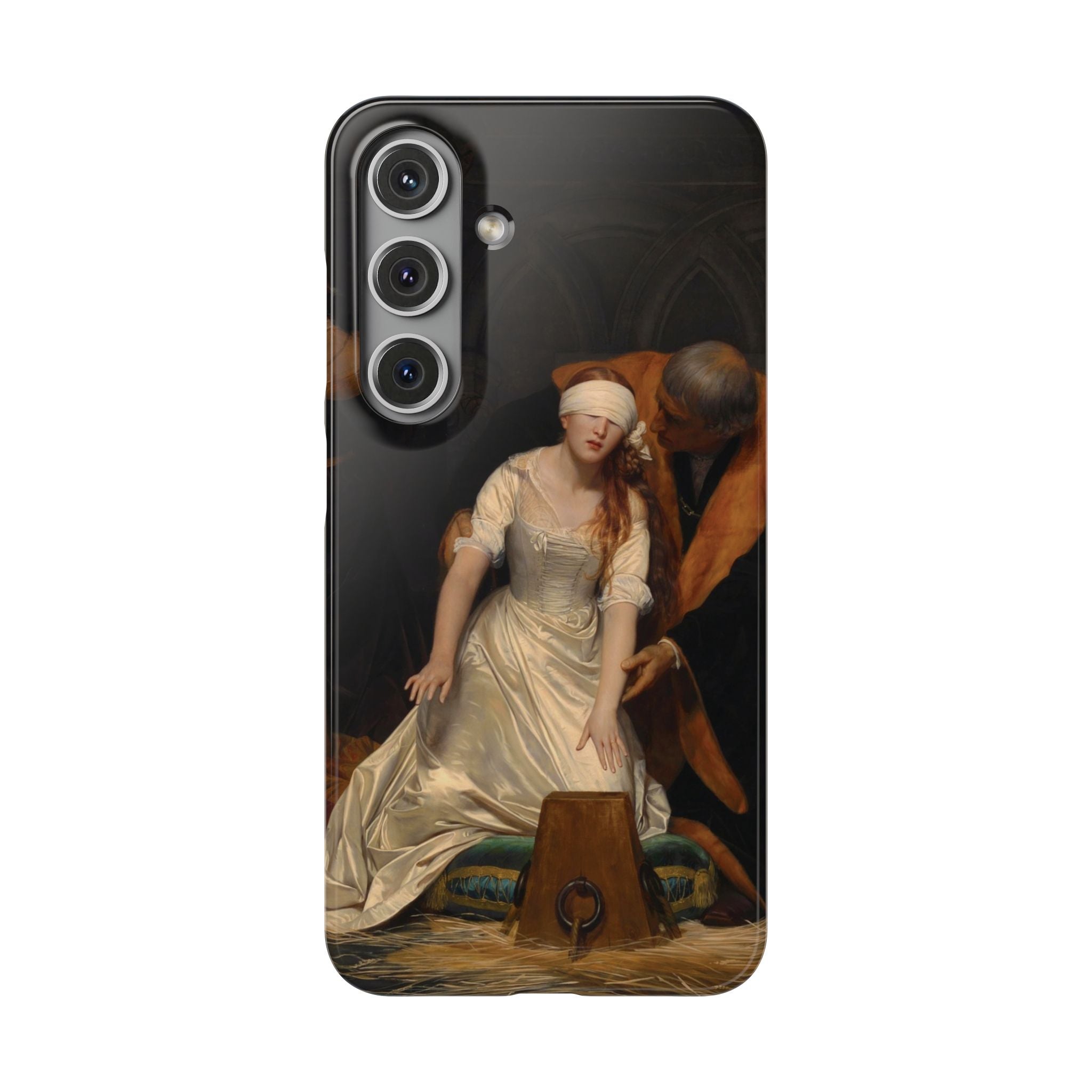 The Execution of Lady Jane Grey by Paul Delaroche - Samsung Slim Case