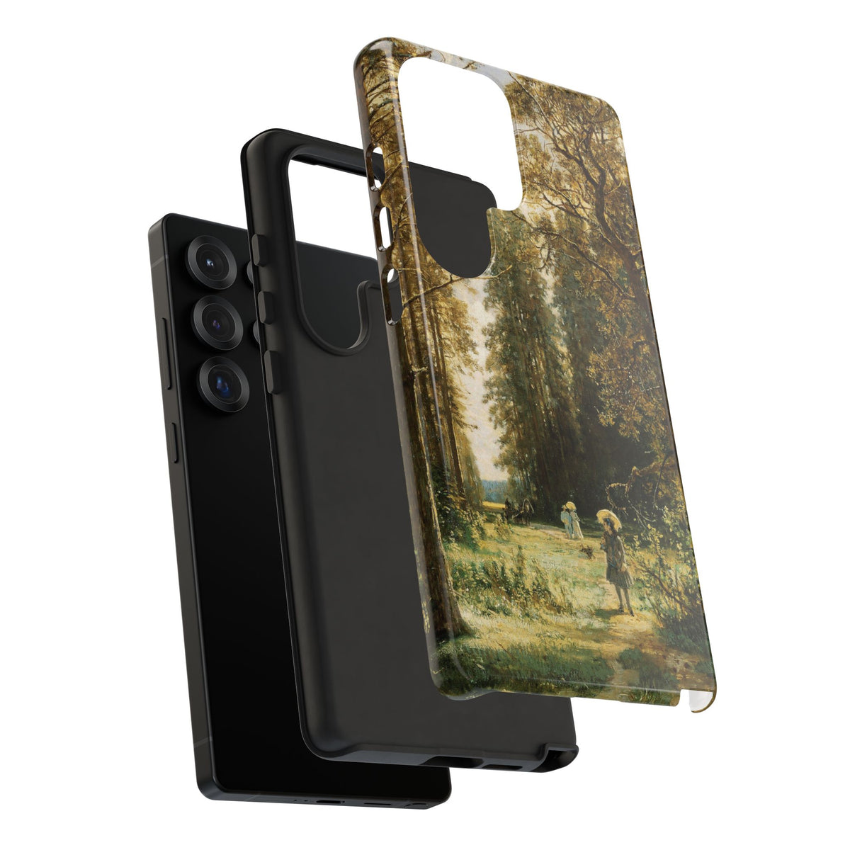 The Path in the Forest by Ivan Ivanovich Shishkin - Samsung Tough Case