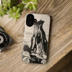 Funeral March by Edvard Munch - iPhone Tough Case