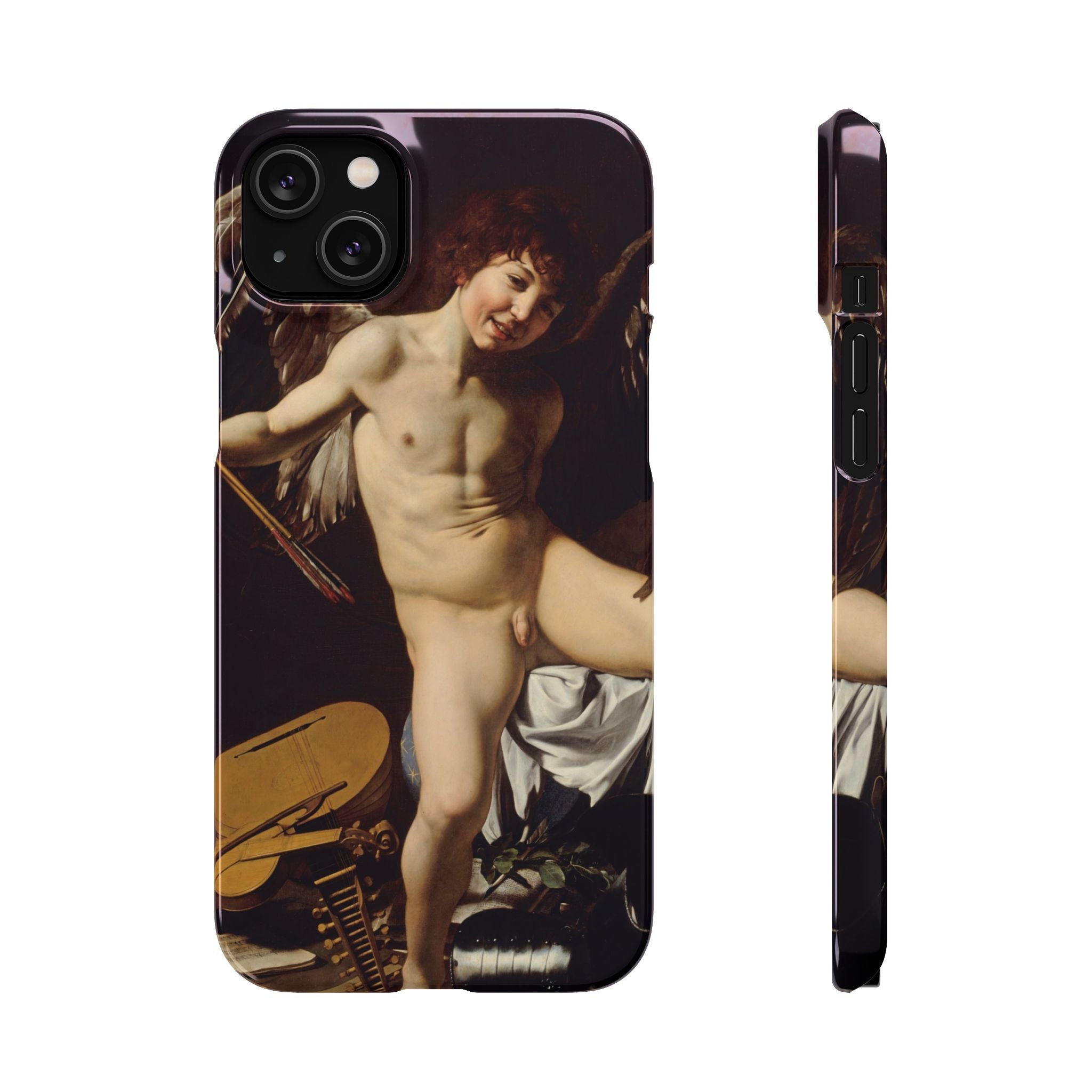Amor Vincit Omnia by Caravaggio - iPhone Slim Case