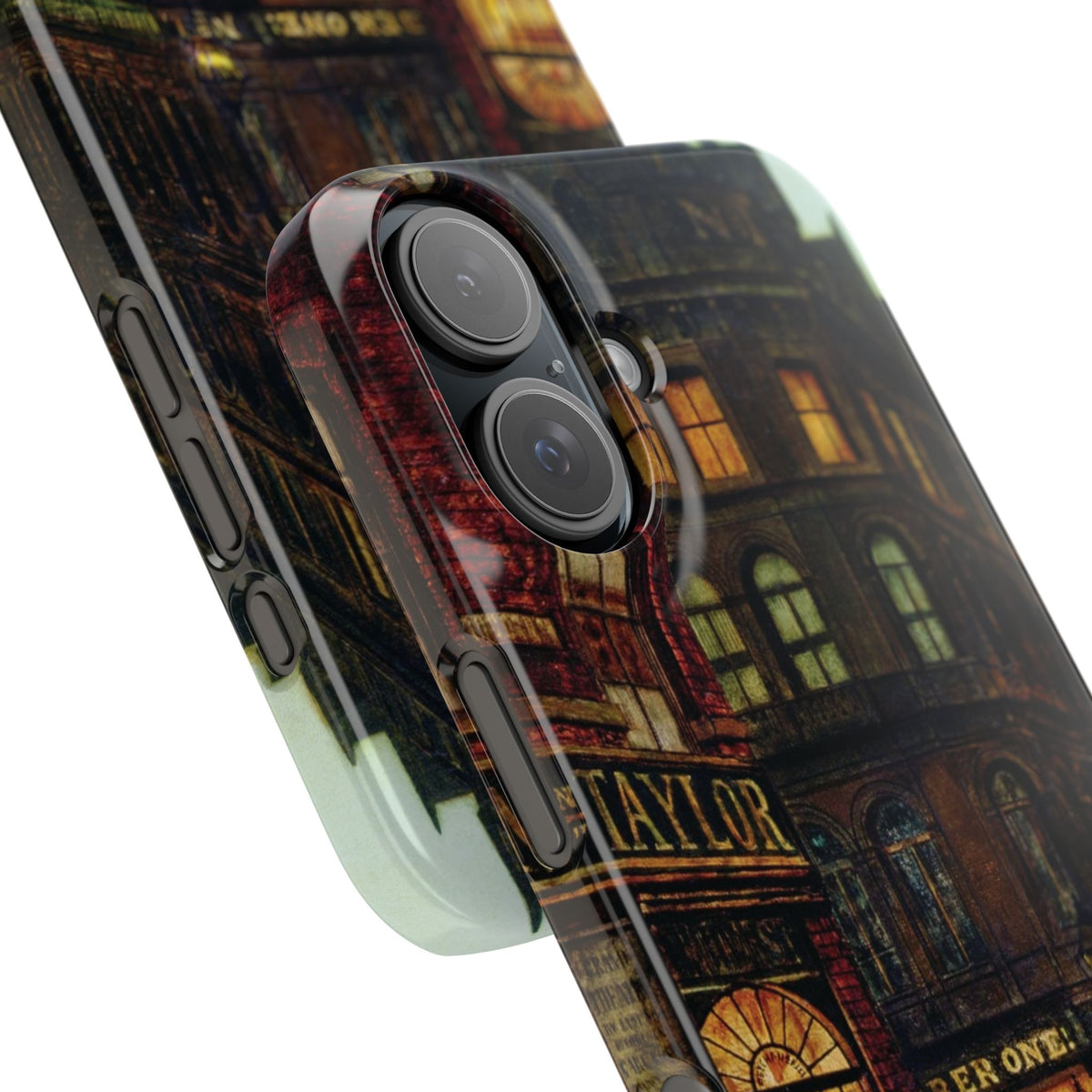 Boar Lane Leeds by John Atkinson Grimshaw - iPhone Slim Case