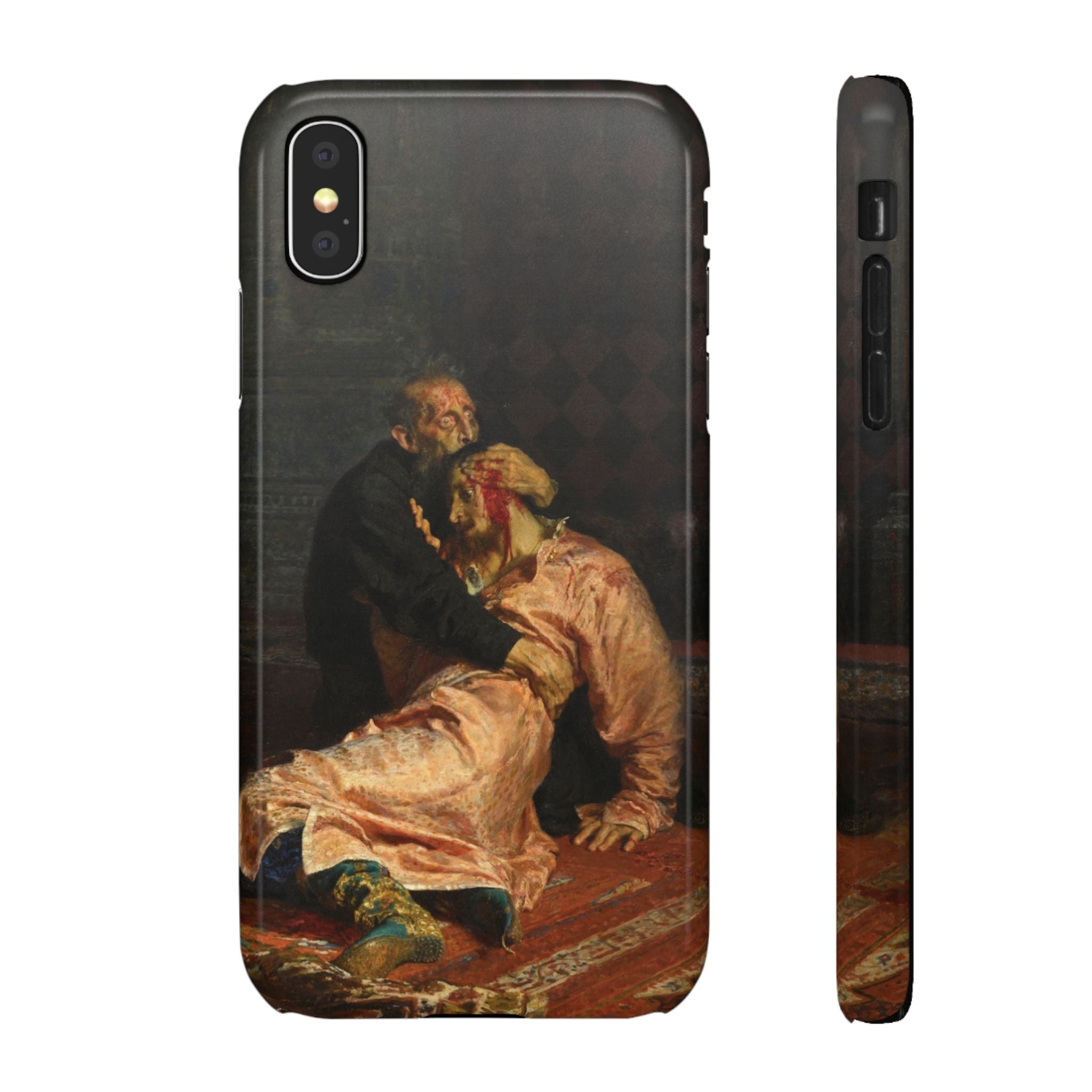 Ivan the Terrible and His Son by Ilya Repin - iPhone Slim Case
