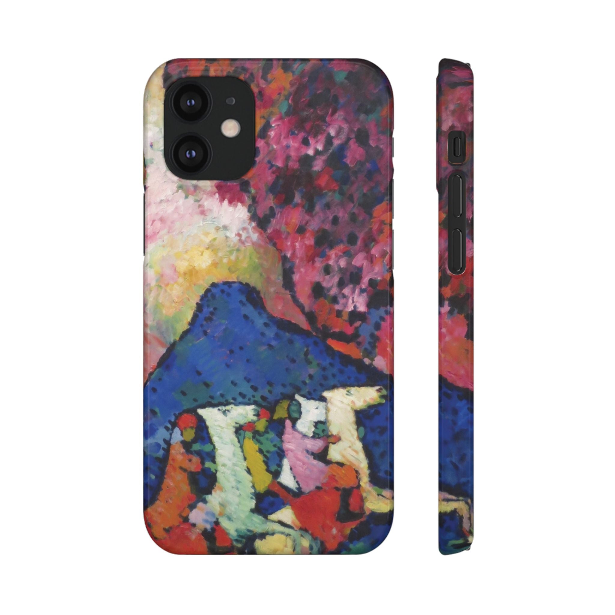 Blue Mountain by Vasily Kandinsky - iPhone Slim Case