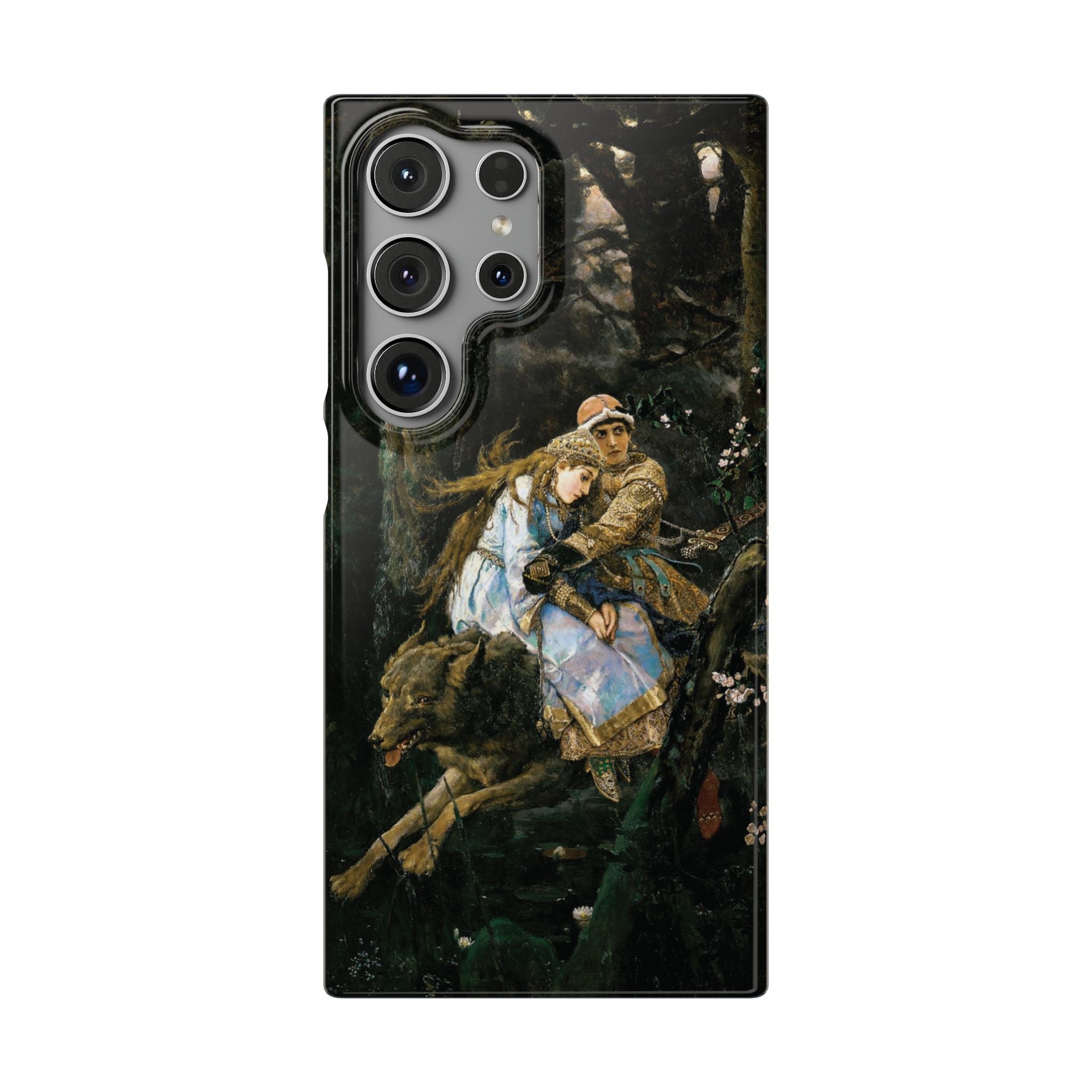 Ivan Tsarevich Riding the Grey Wolf by Viktor Vasnetsov - Samsung Slim Case