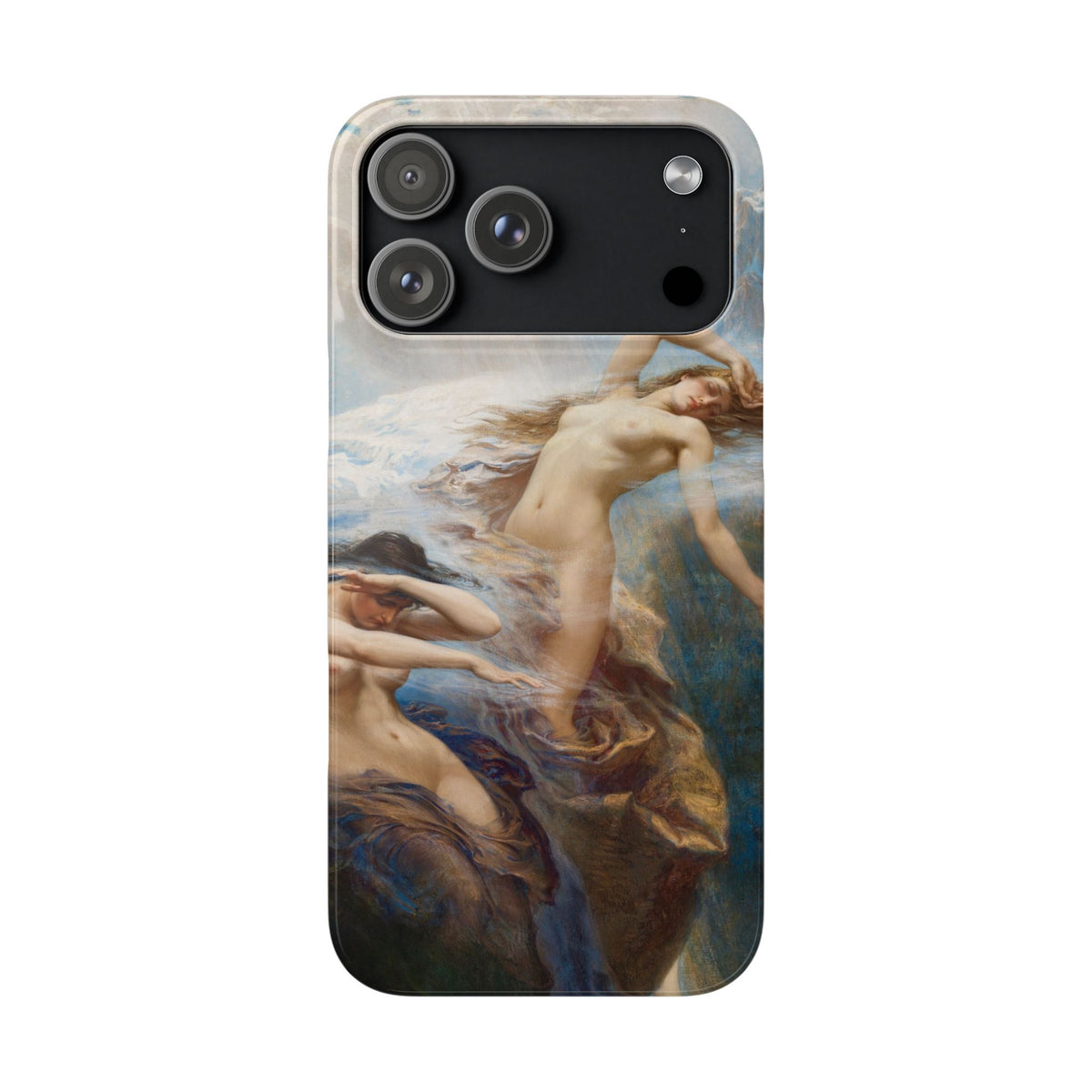 The Mountain Mists by Herbert James Draper - iPhone Slim Case