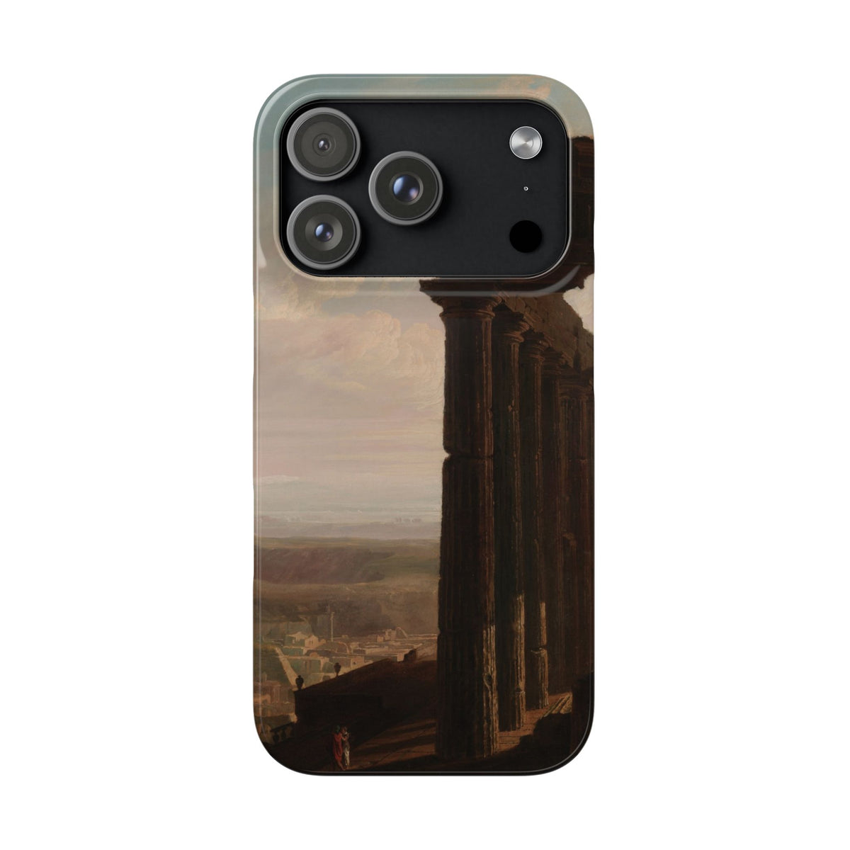 Ruins of an Ancient City by John Martin - iPhone Slim Case