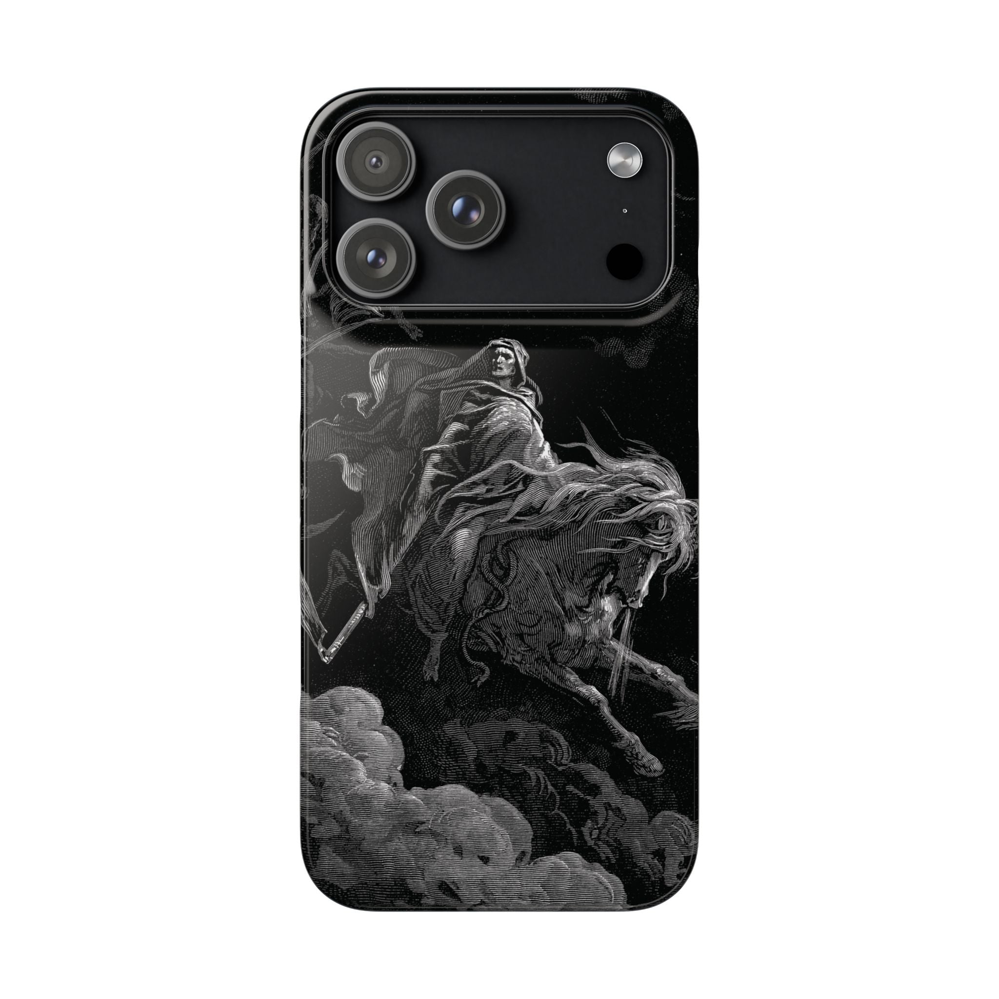 Death on the Pale Horse by Gustave Dore - iPhone Slim Case