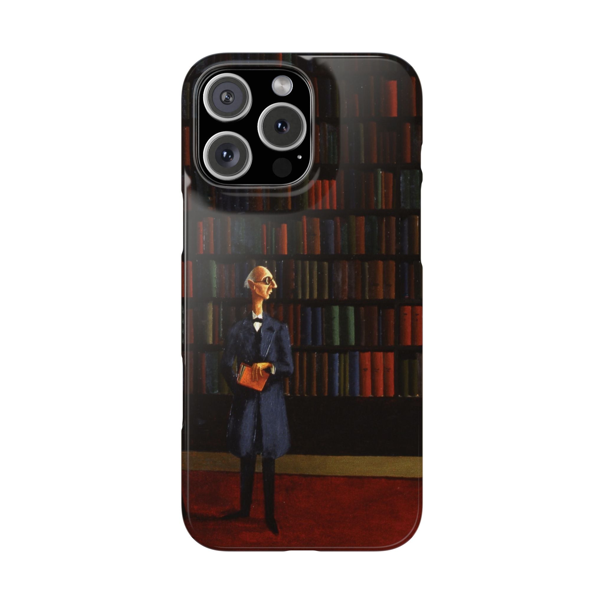 The Library by Franz Sedlacek - iPhone Slim Case
