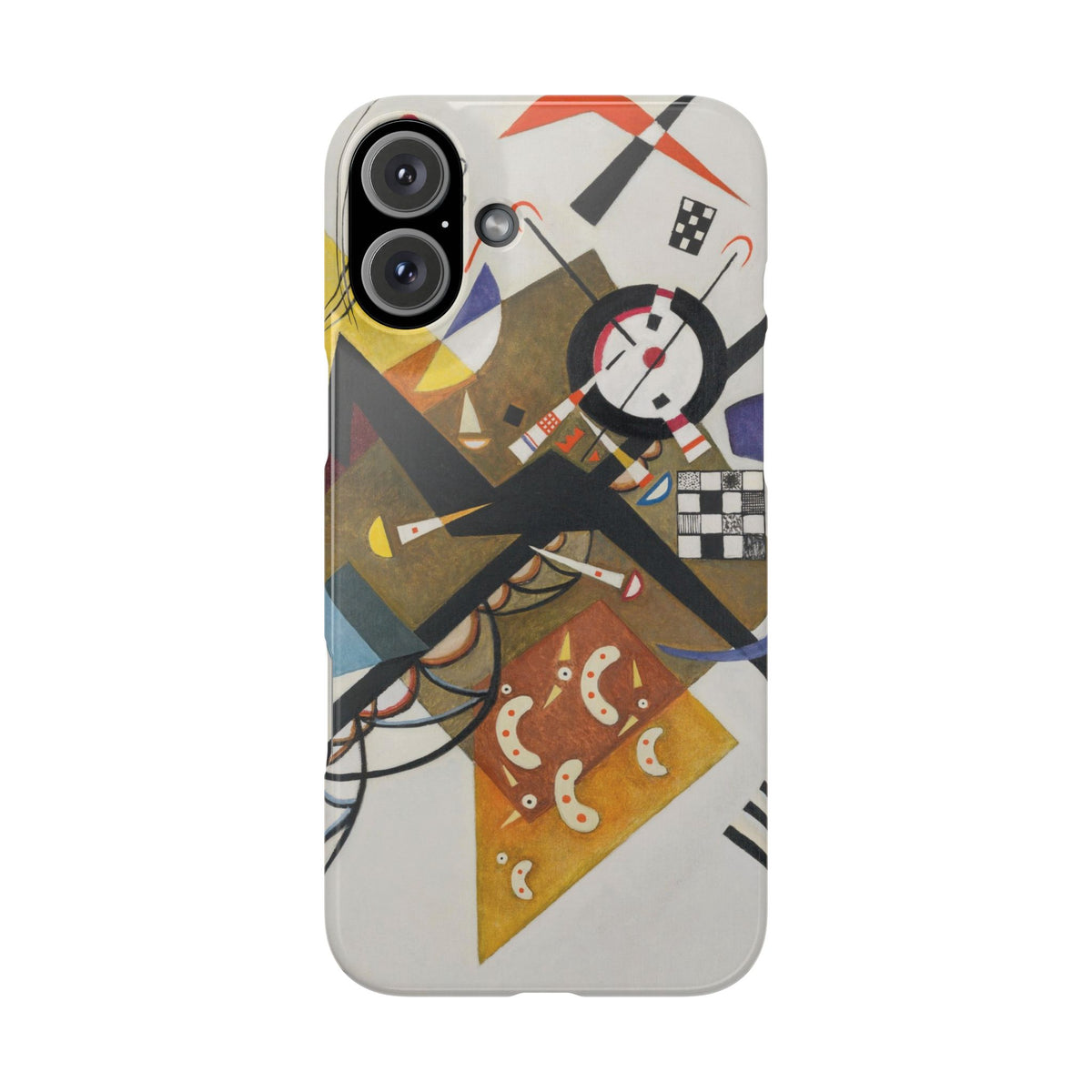 On White II by Vasily Kandinsky - iPhone Slim Case