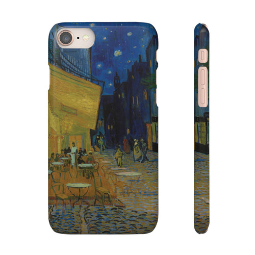 Café Terrace at Night by Vincent van Gogh - iPhone Slim Case
