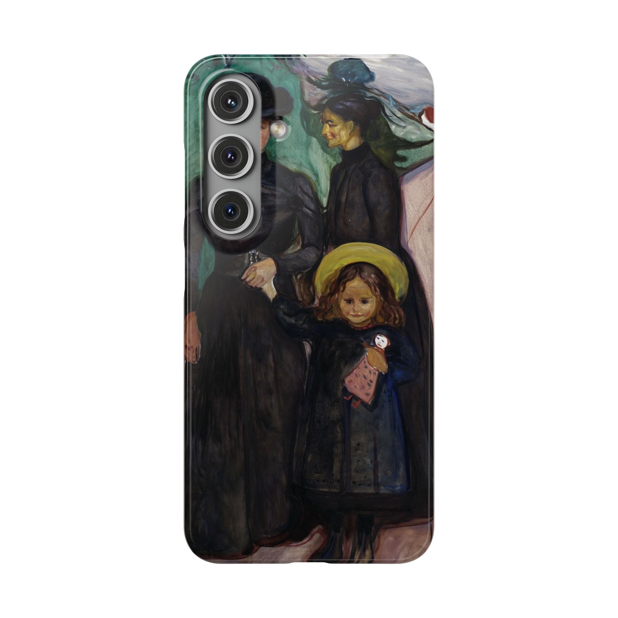 The Family by Edvard Munch - Samsung Slim Case