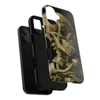 Scheletro con sigaretta di Van Gogh - Custodia protettiva per iPhone