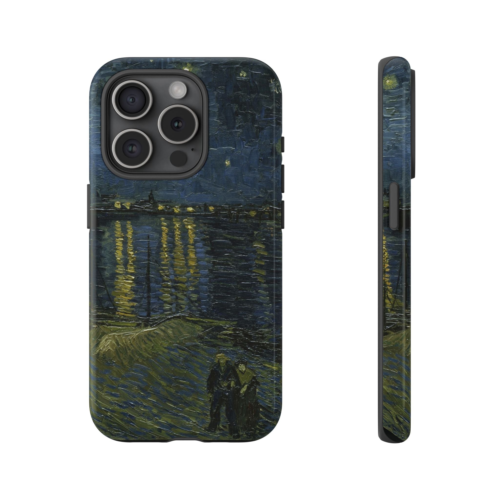 Starry Night on the Rhone by Van Gogh - iPhone Tough Case