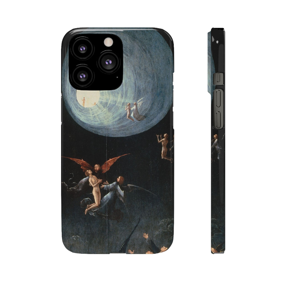 Visions of the Hereafter Ascent of the Blessed by Hieronymus Bosch - iPhone Slim Case