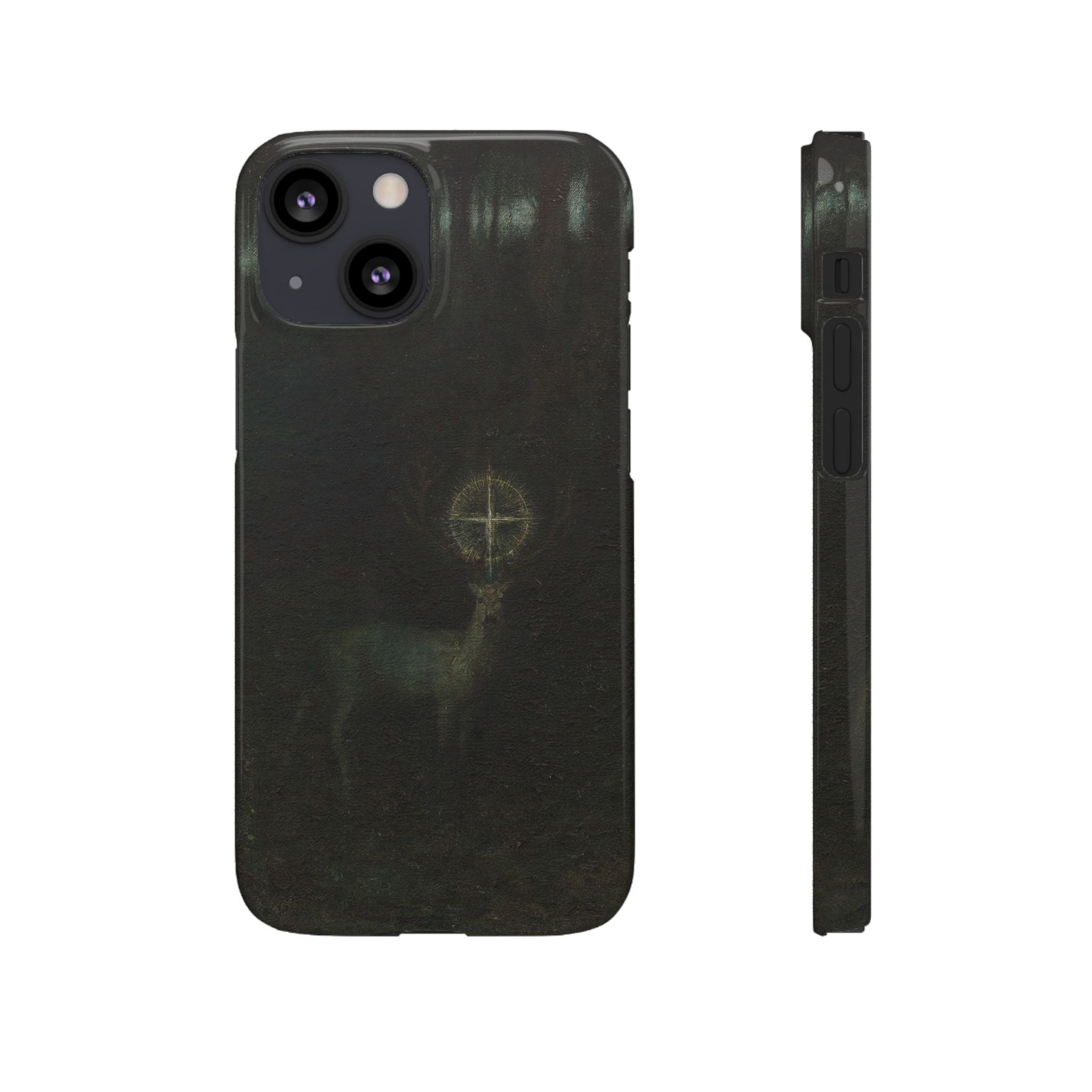 The Vision of Saint Hubert by Franz von Stuck - iPhone Slim Case