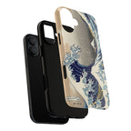 The Great Wave off Kanagawa by Hokusai - iPhone Tough Case