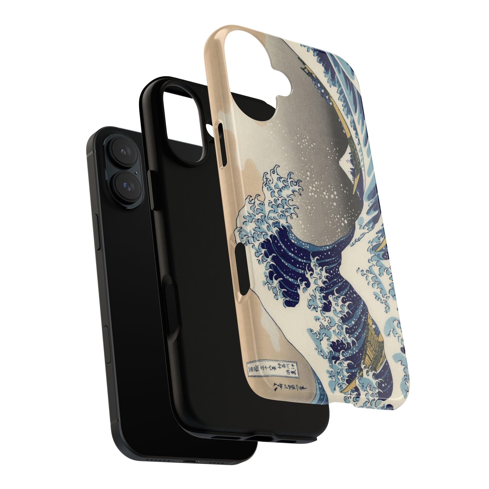 The Great Wave off Kanagawa by Hokusai - iPhone Tough Case