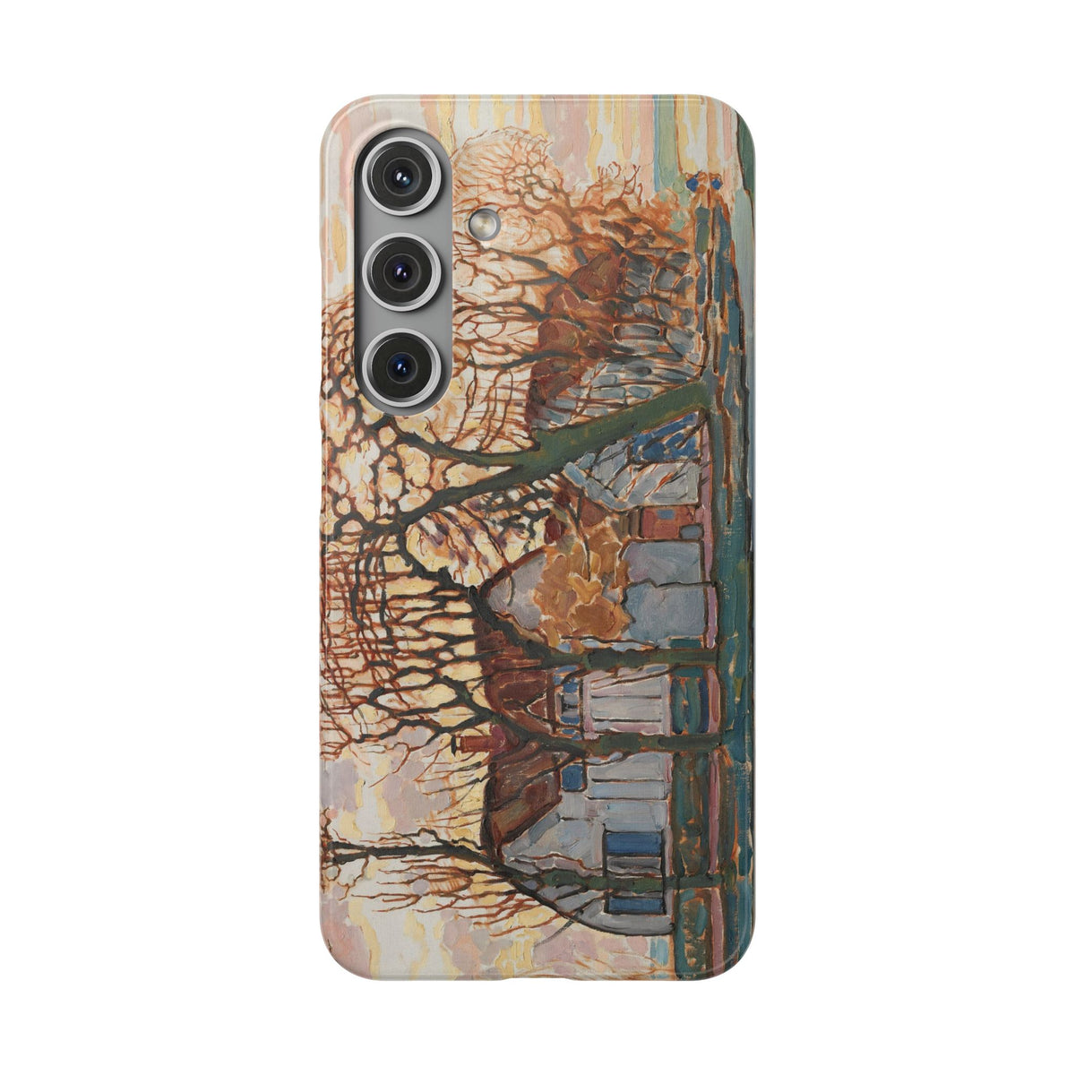 Farm near Duivendrecht by Piet Mondrian - Samsung Slim Case