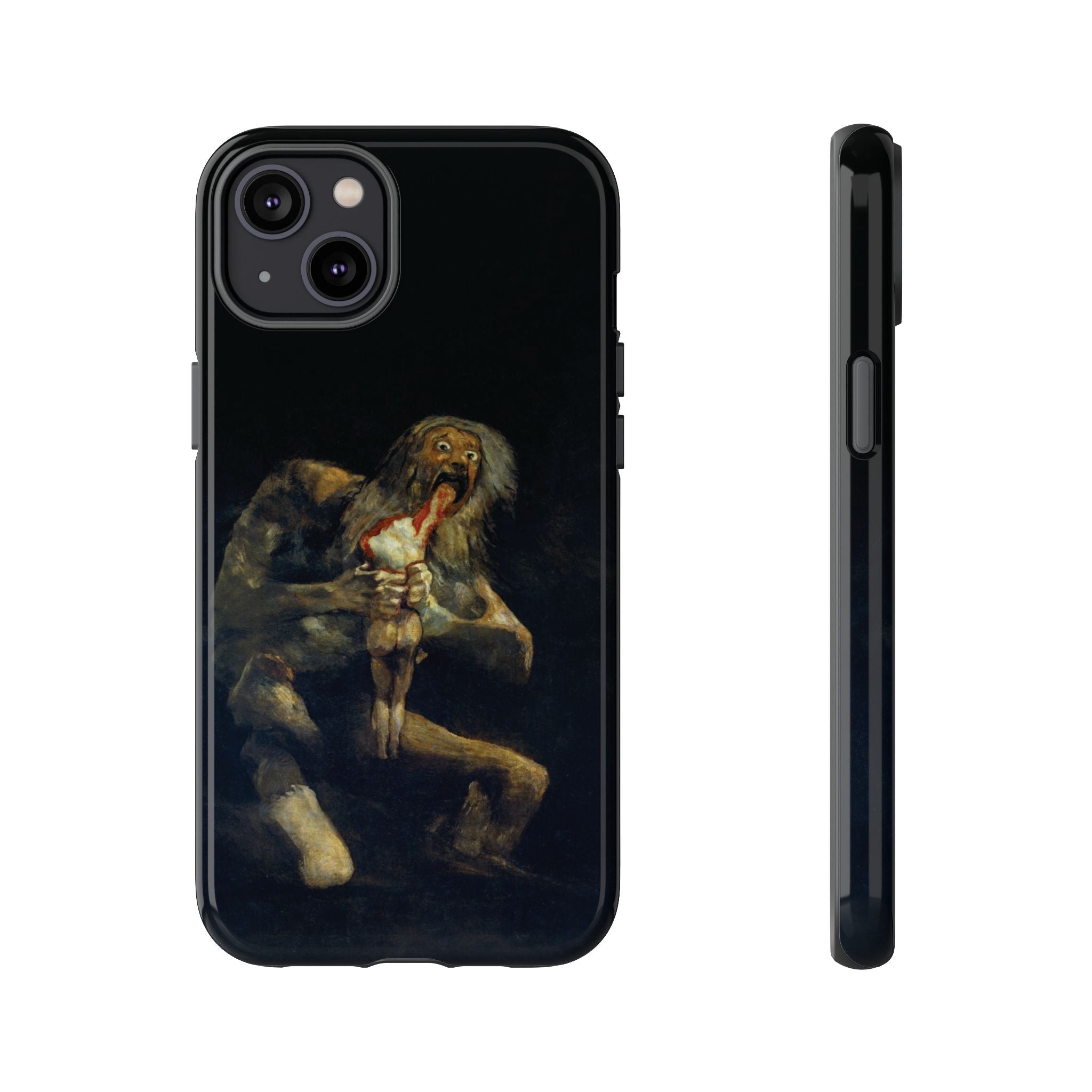 Saturn Devouring His Son by Goya - iPhone Tough Case
