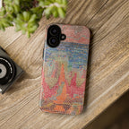 Cliffs by the sea by Paul Klee - iPhone Tough Case