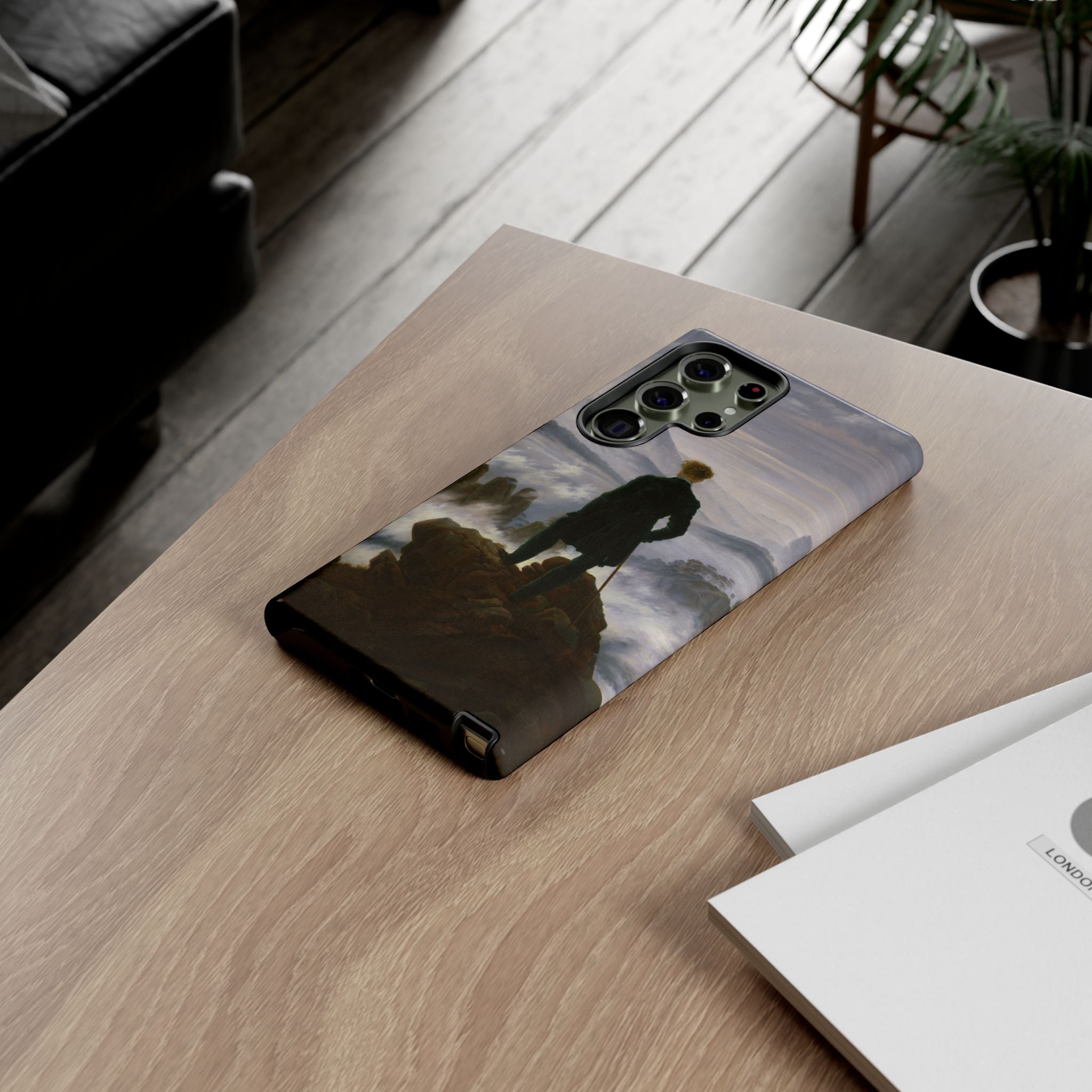 The Wanderer above the Sea of Fog by Caspar David Friedrich - Samsung Tough Case