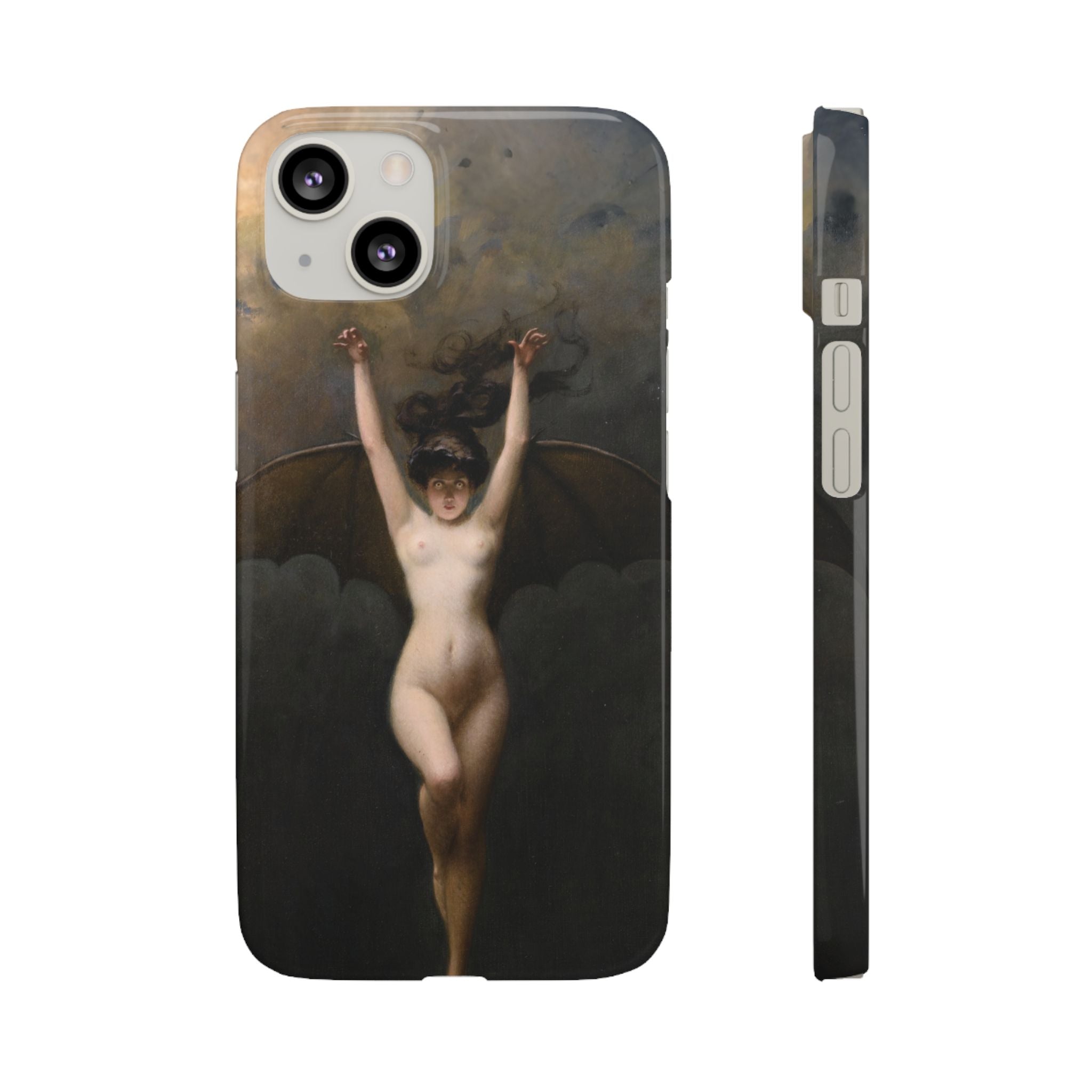 The Bat Women by Albert Joseph Penot - iPhone Slim Case