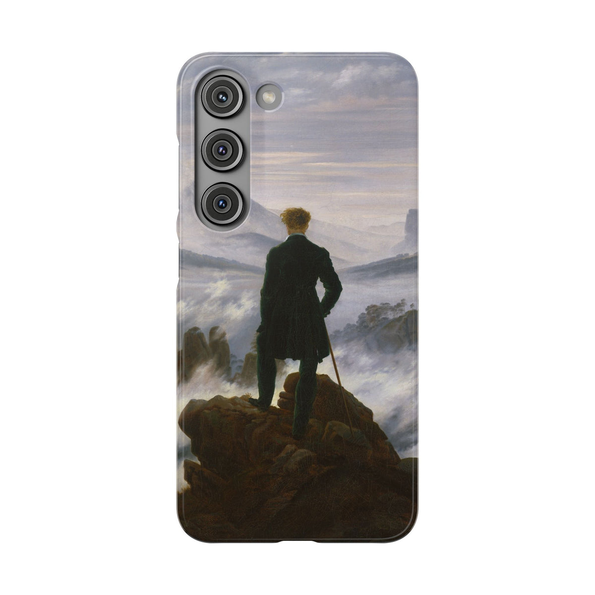 The Wanderer above the Sea of Fog by Caspar David Friedrich - Samsung Slim Case