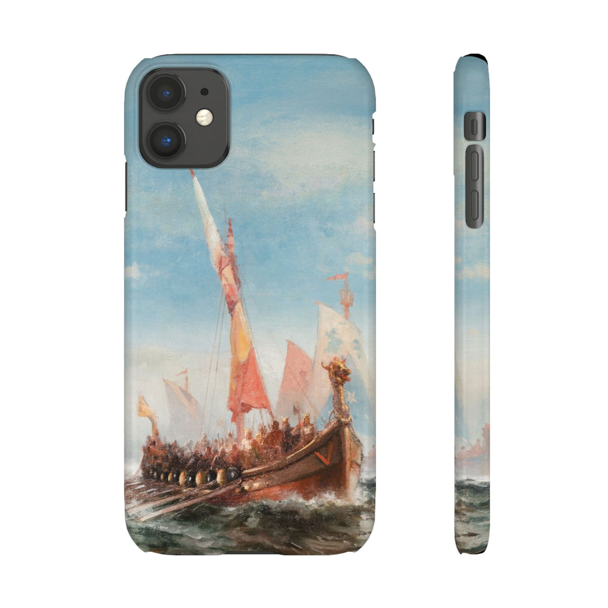 Viking Armada by Edward Moran - iPhone Slim Case