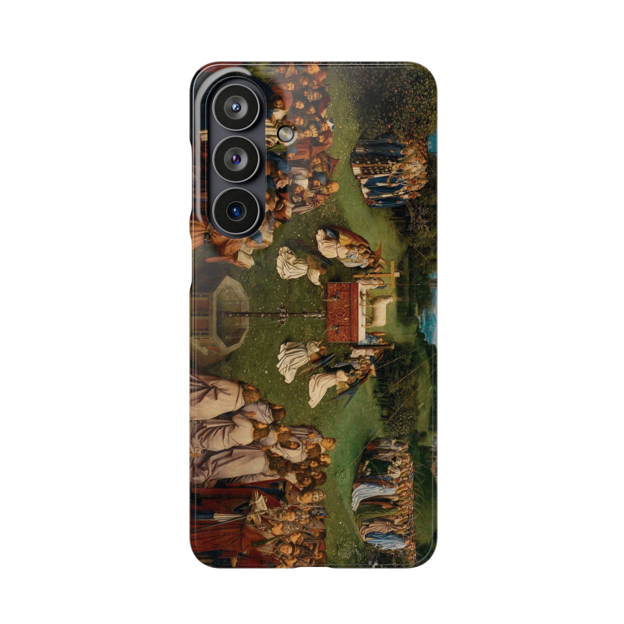Adoration of the Lamb from the Ghent Altarpiece by Hubert van Eyck - Samsung Slim Case