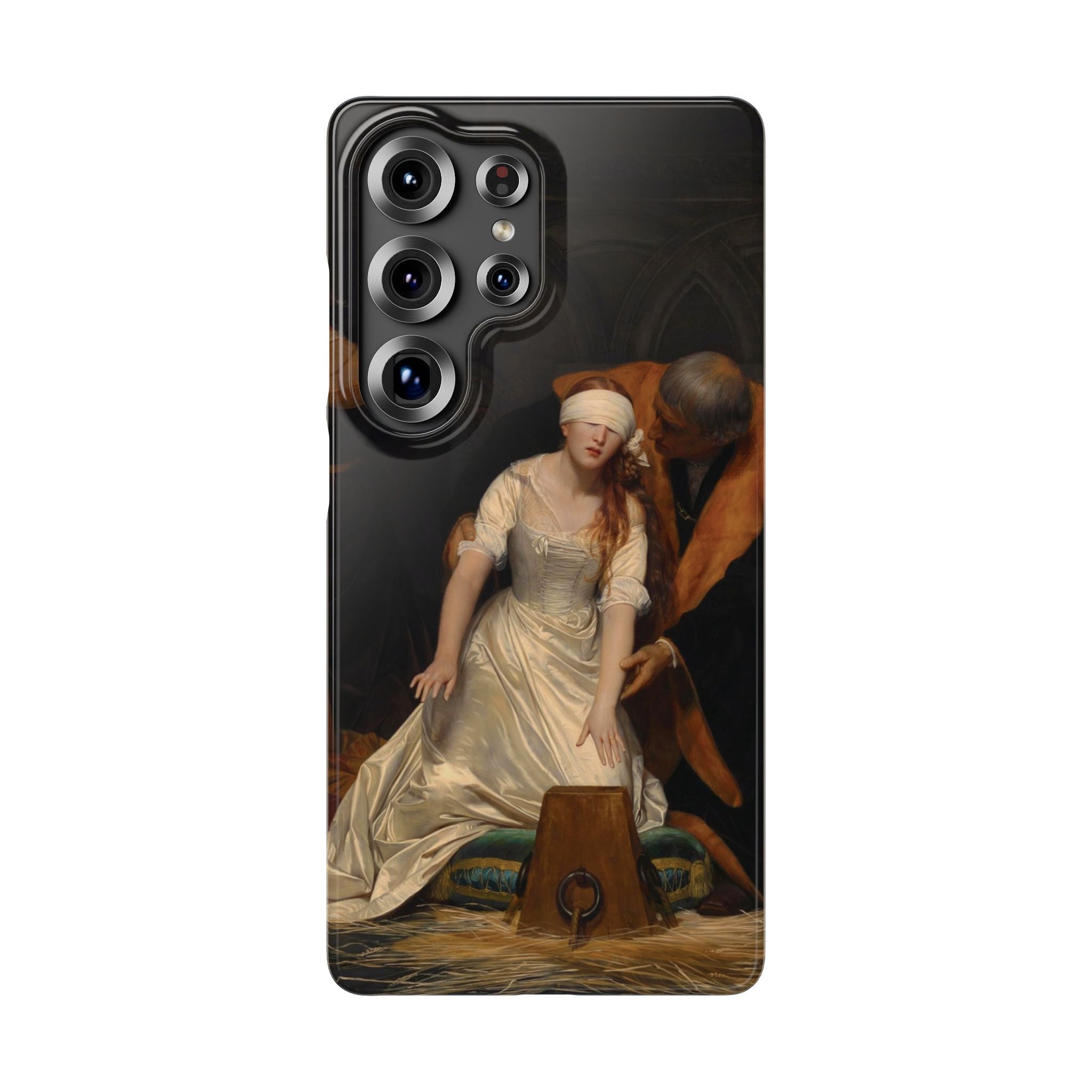 The Execution of Lady Jane Grey by Paul Delaroche - Samsung Slim Case