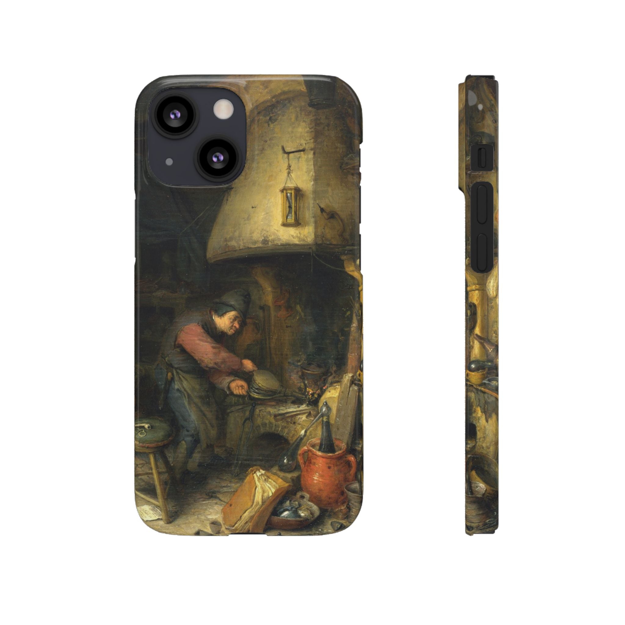 The Alchemist by Adriaen van Ostade - iPhone Slim Case