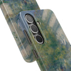 The Grands Boulevards by Pierre Auguste Renoir - Samsung Slim Case