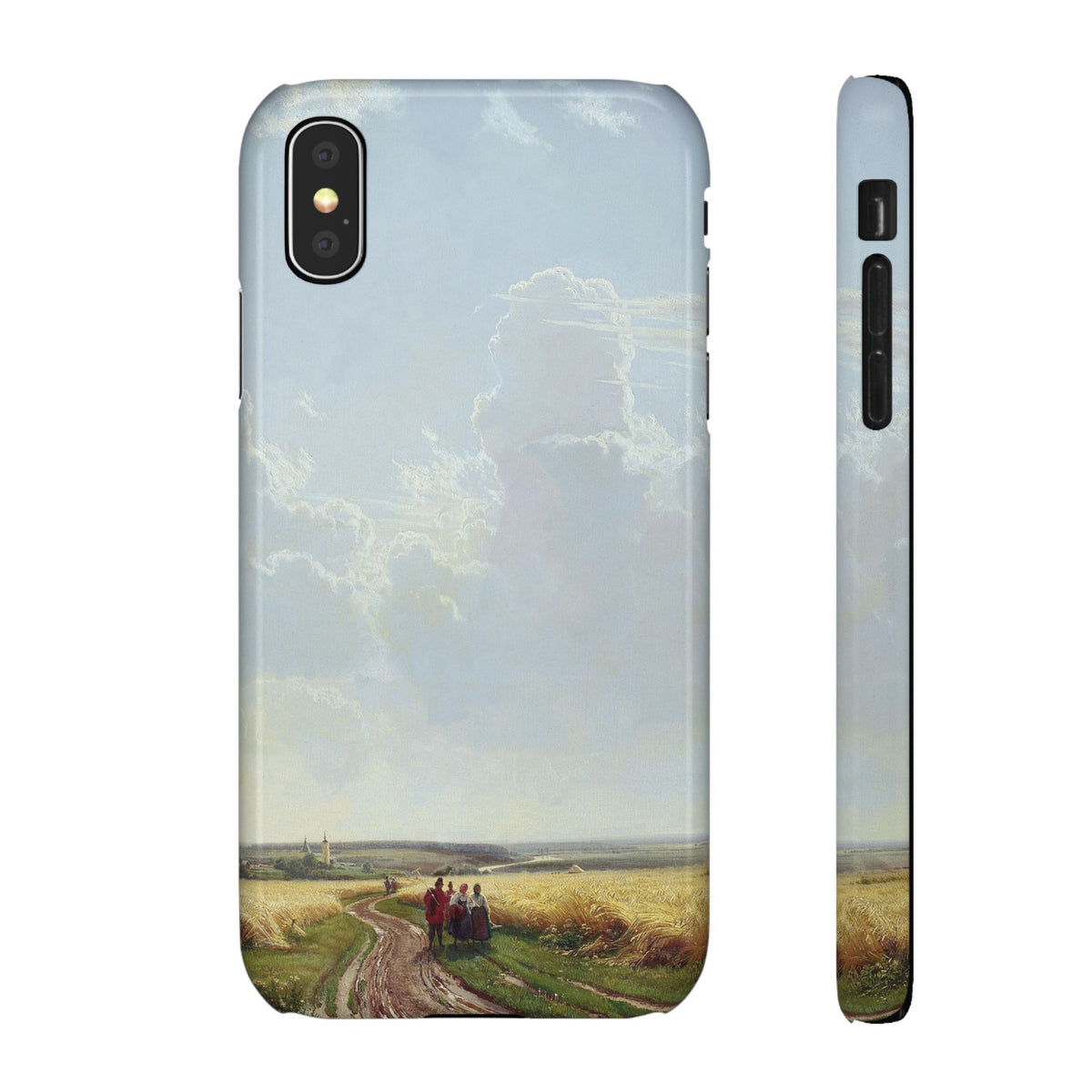 Midday in the Neighbourhood of Moscow by Ivan Ivanovich Shishkin - iPhone Slim Case