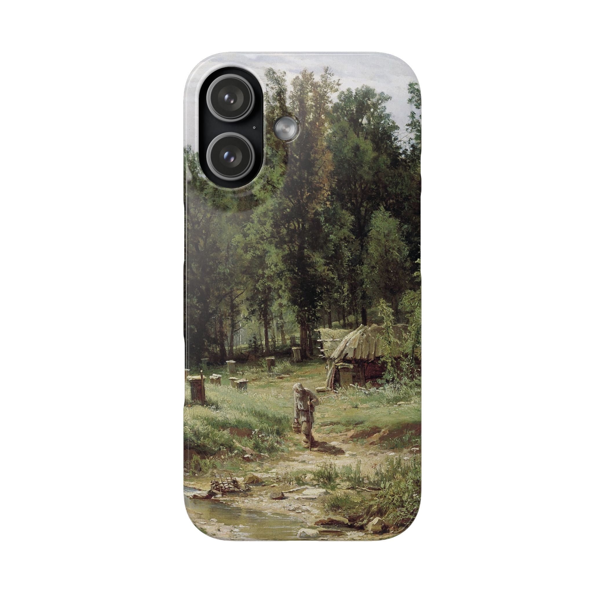 An Apiary in the Forest by Ivan Ivanovich Shishkin - iPhone Slim Case