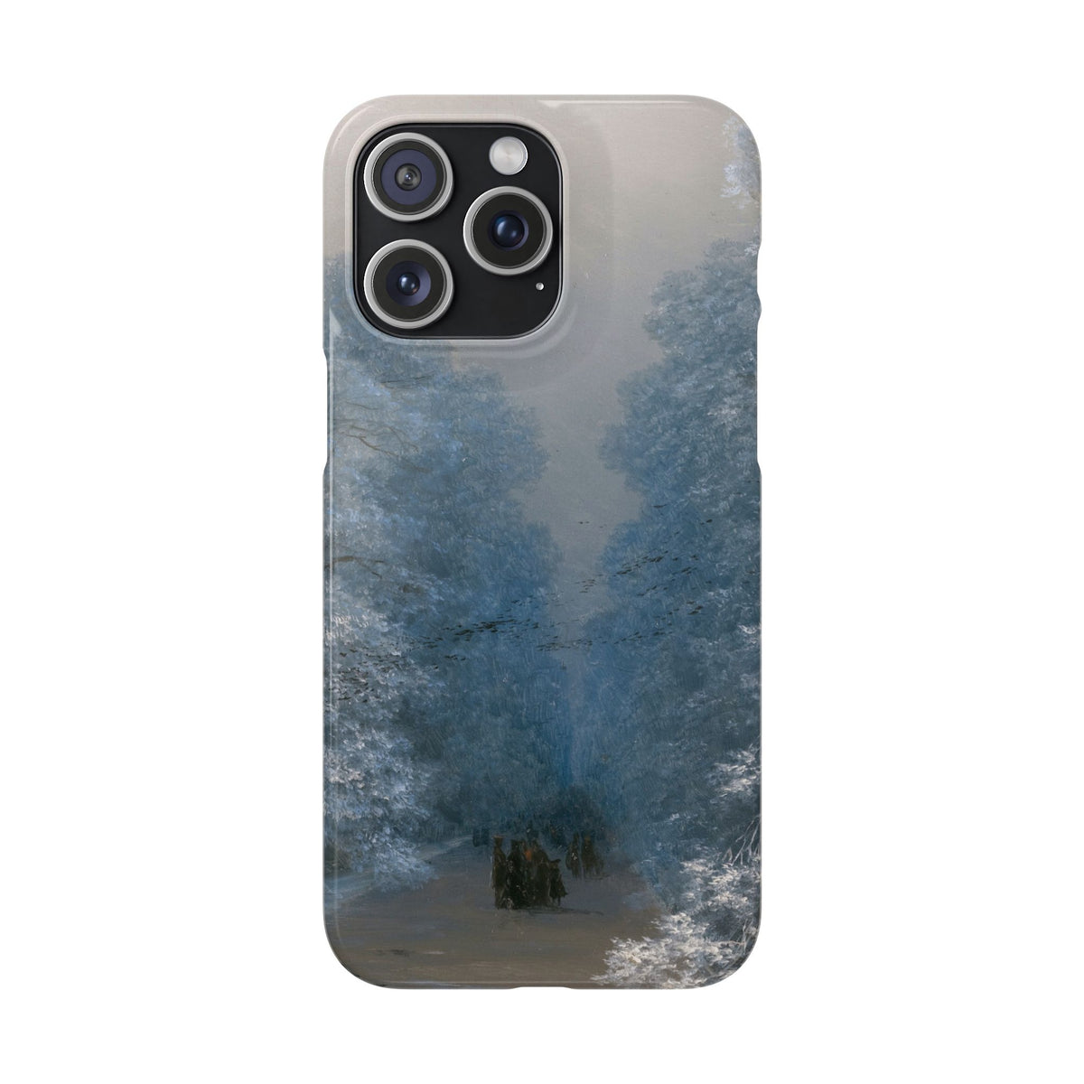 Winter Landscape by Ivan Aivazovsky - iPhone Slim Case