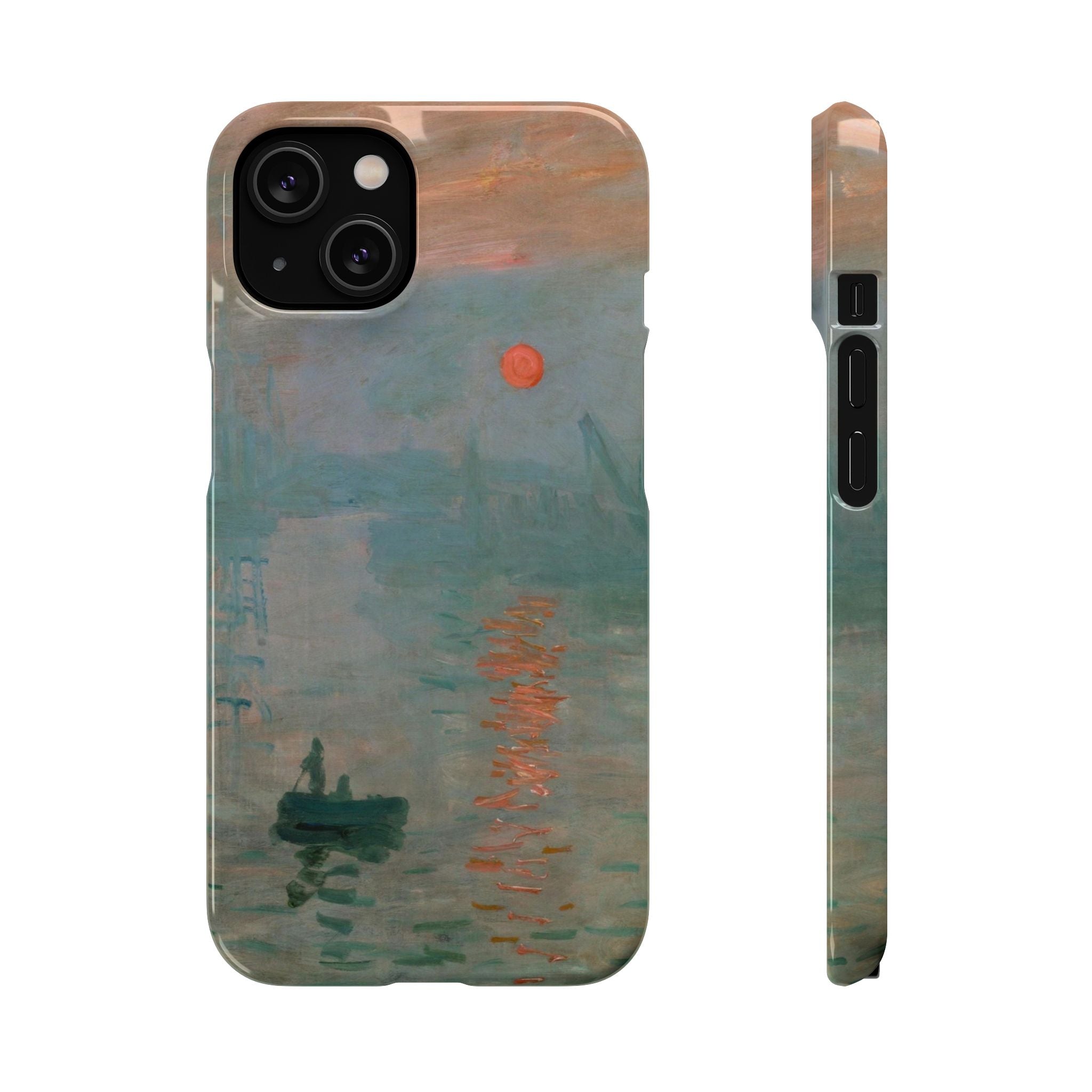 Impression, Sunrise by Claude Monet - iPhone Slim Case
