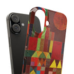 Castle and Sun by Paul Klee - iPhone Slim Case