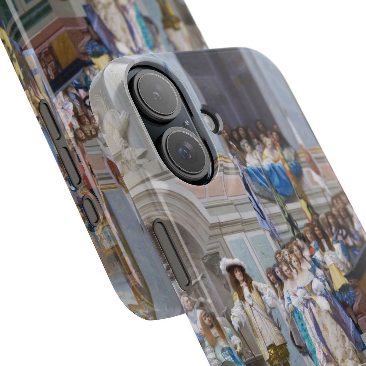 Reception du Grand Conde par Louis XIV by Jean-Leon Gerome - iPhone Slim Case