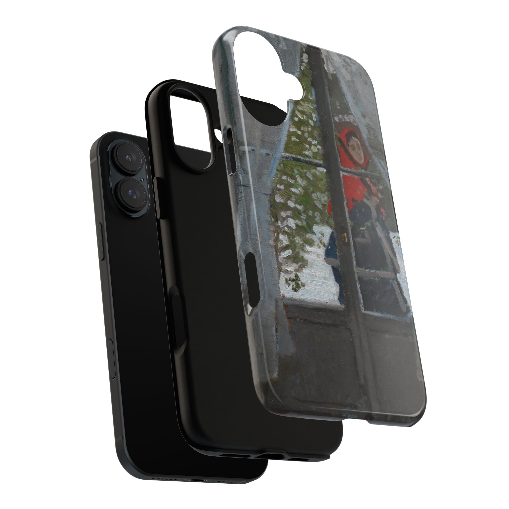 Le mouchoir rouge by Claude Monet - iPhone Tough Case