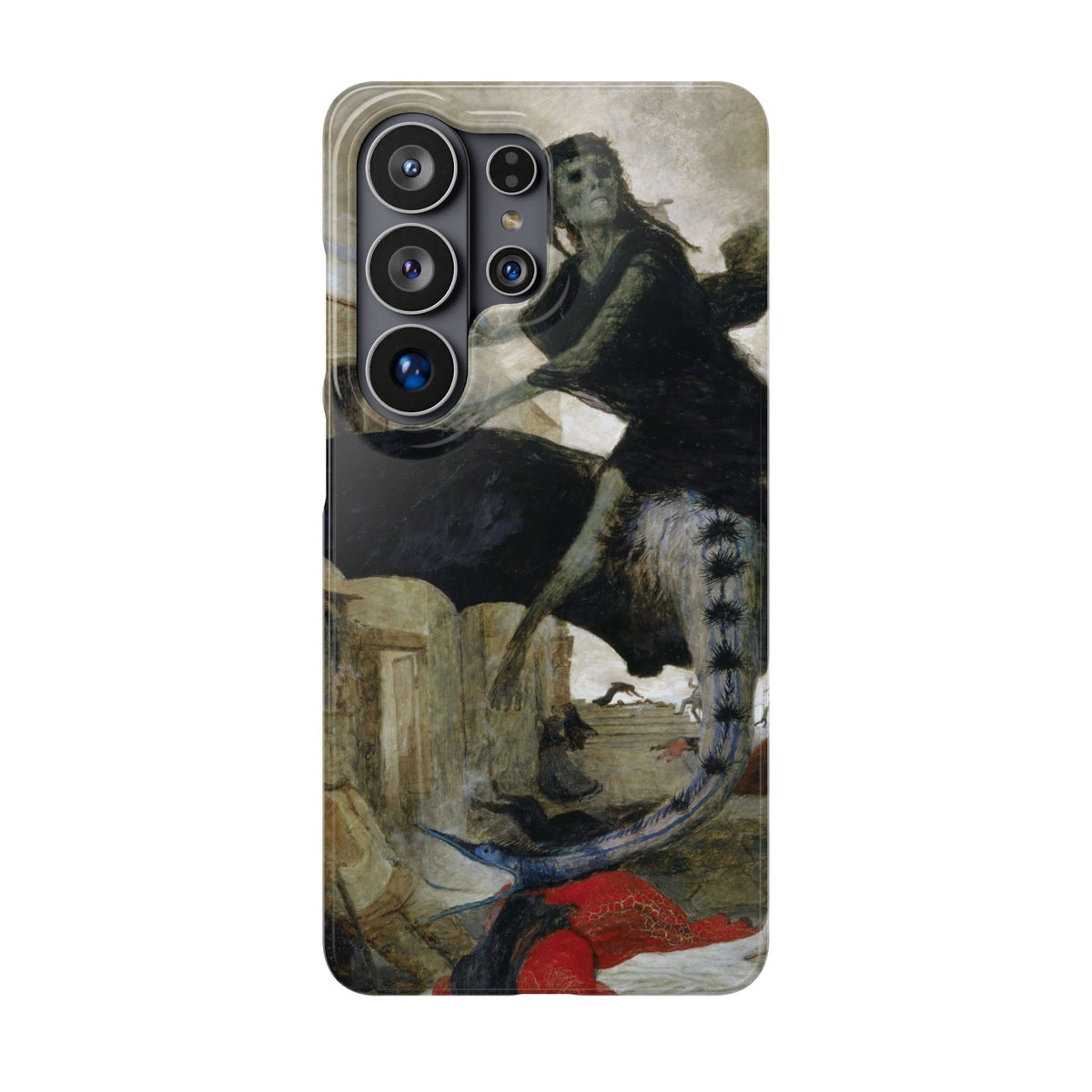 The Plague by Arnold Böcklin - Samsung Slim Case