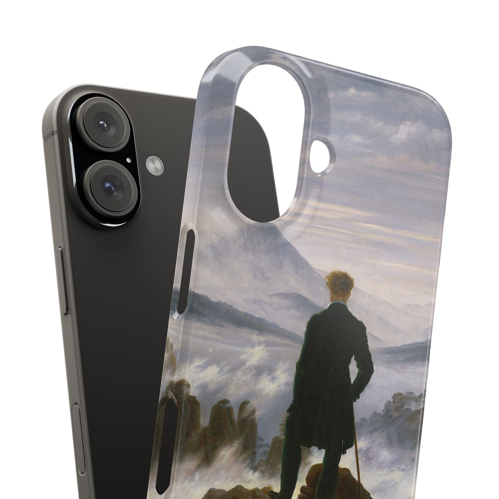 The Wanderer above the Sea of Fog by Caspar David Friedrich - iPhone Slim Case