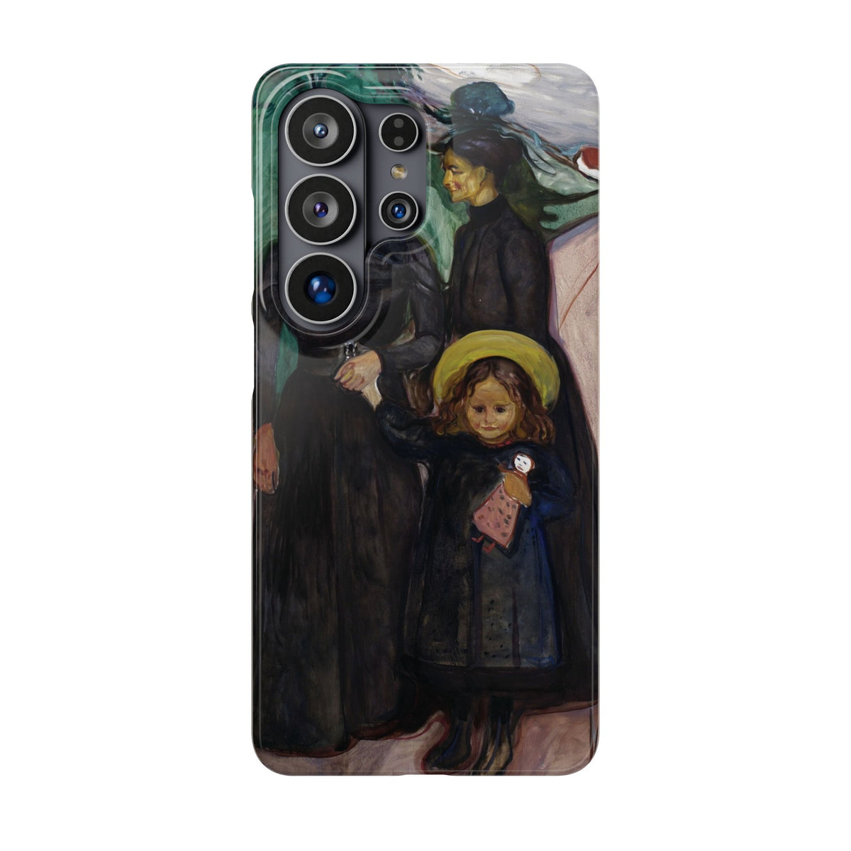 The Family by Edvard Munch - Samsung Slim Case