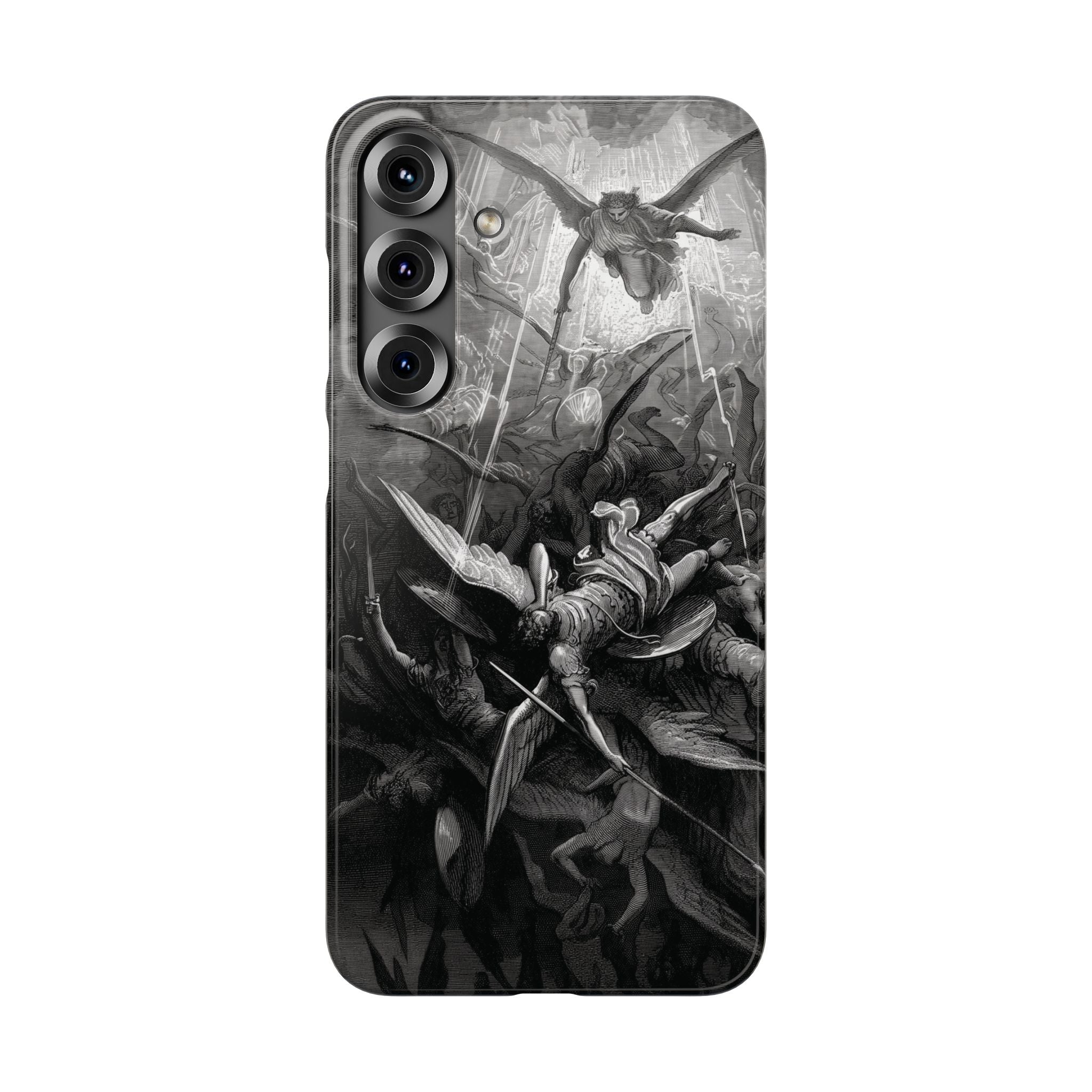 Paradise Lost |The Battle in Heaven by Gustave Doré - Samsung Slim Case