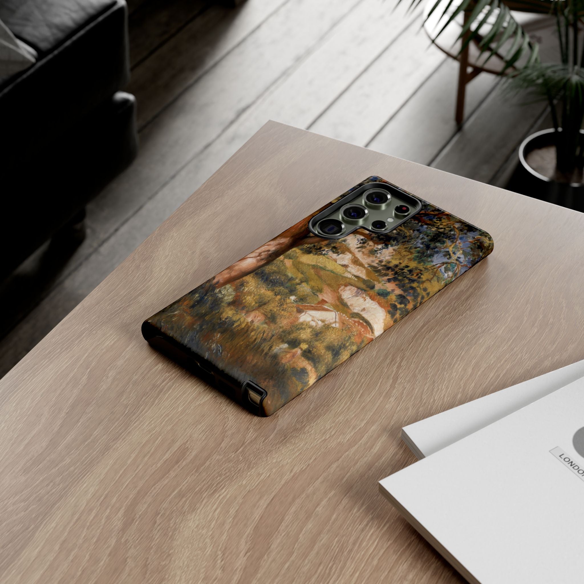 Paysage a La Roche Guyon by Pierre Auguste Renoir - Samsung Tough Case