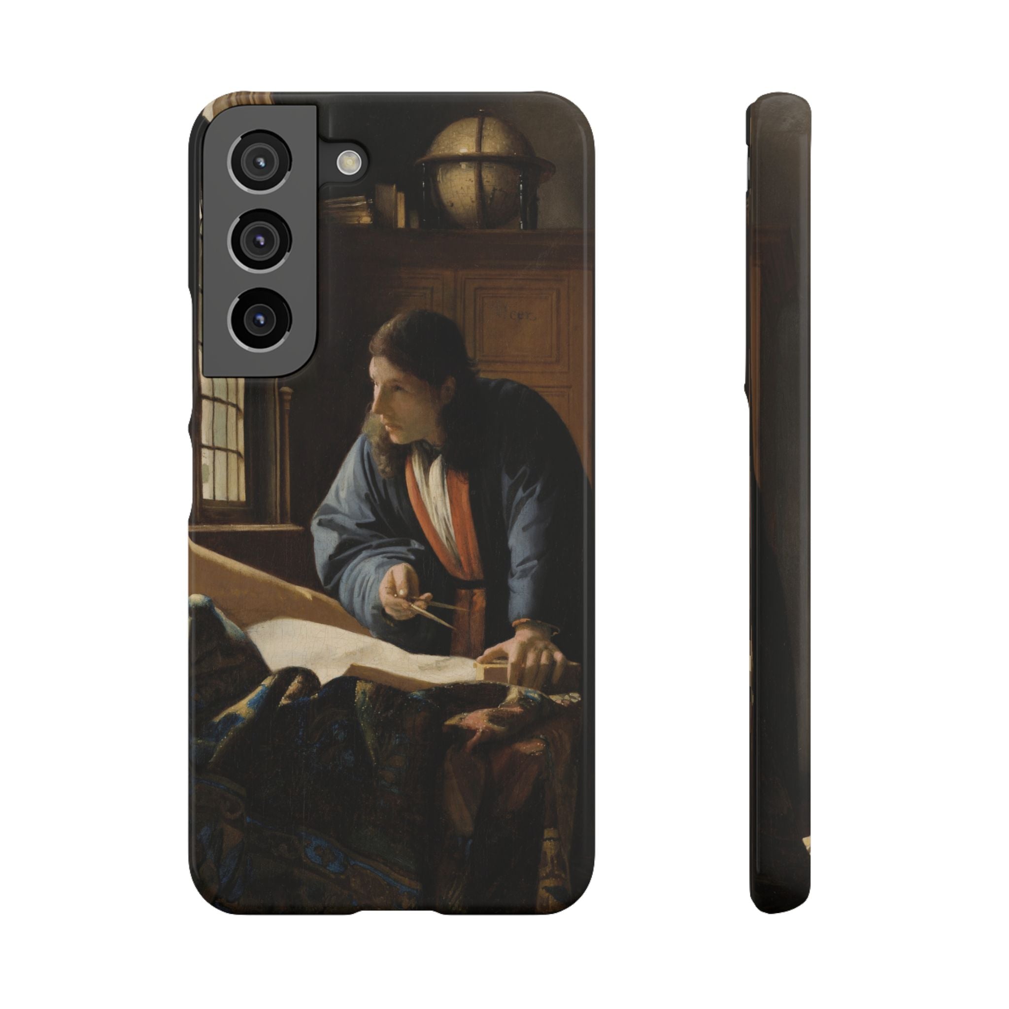 The Geographer by Johannes Vermeer - Samsung Slim Case