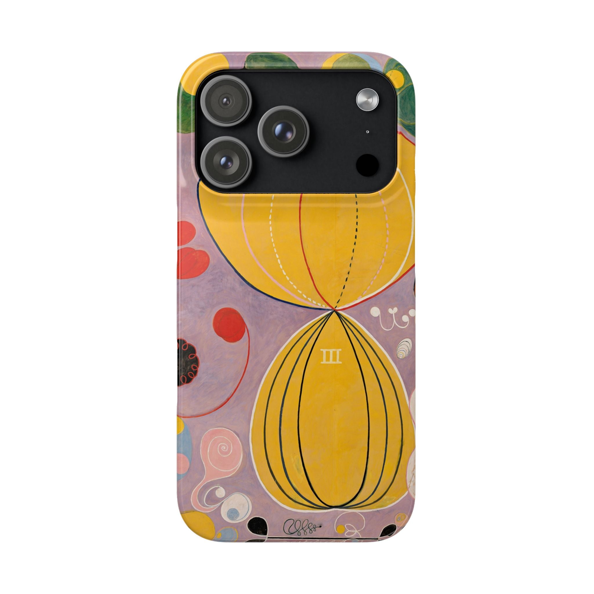 The Ten Largest No. 7, Adulthood by Hilma af Klint - iPhone Slim Case