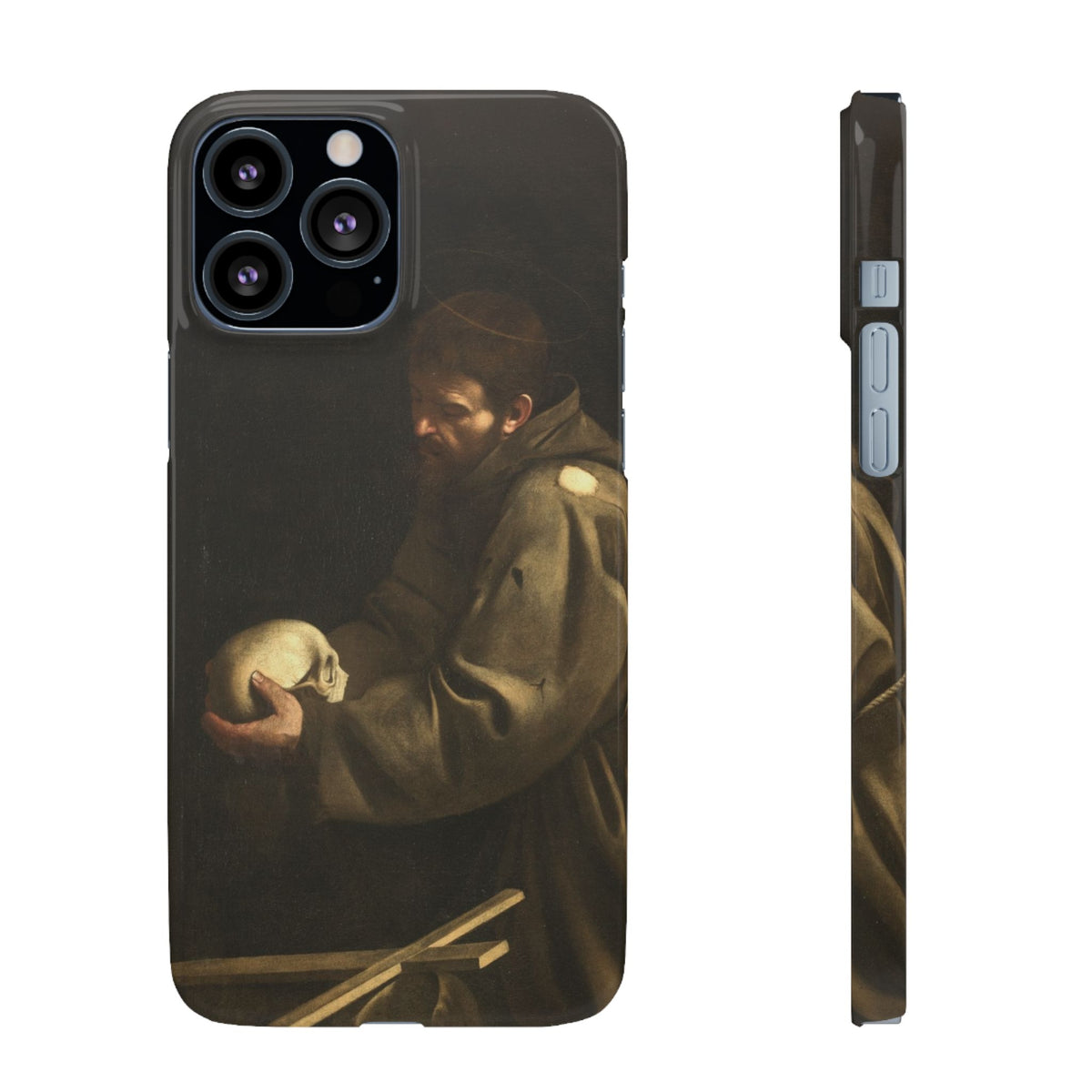 San Francesco in meditazione by Caravaggio - iPhone Slim Case