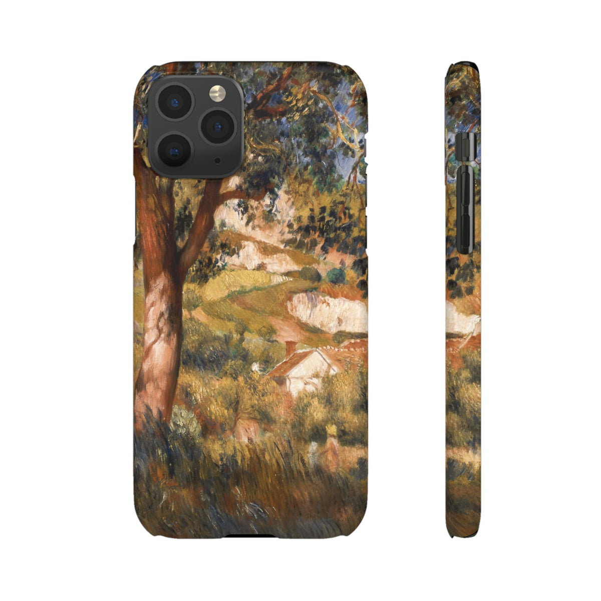 Paysage a La Roche Guyon by Pierre Auguste Renoir - iPhone Slim Case