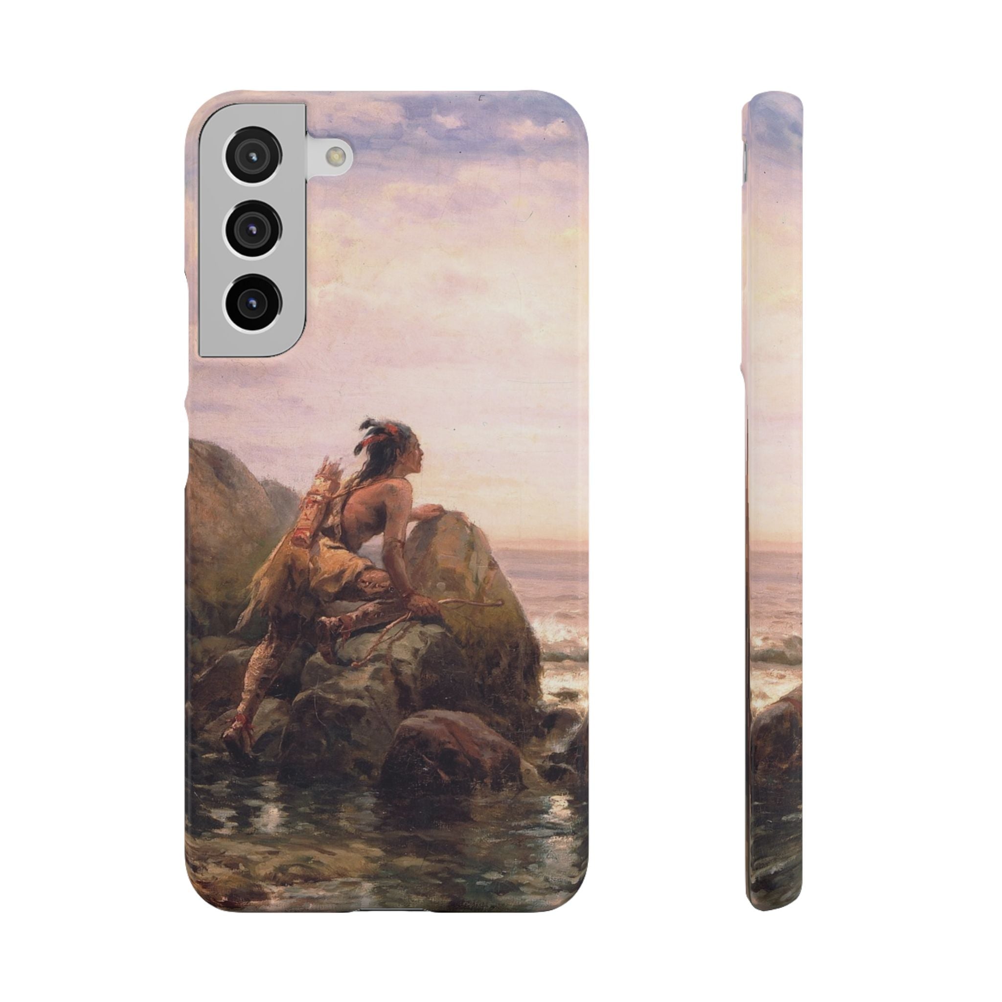 Henrik Hudson entering New York Harbor by Edward Moran - Samsung Slim Case
