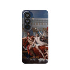 The Death of Marat by Jacques-Louis David - Samsung Slim Case